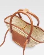 Le petit panier Soli / Light Brown/White Stripes