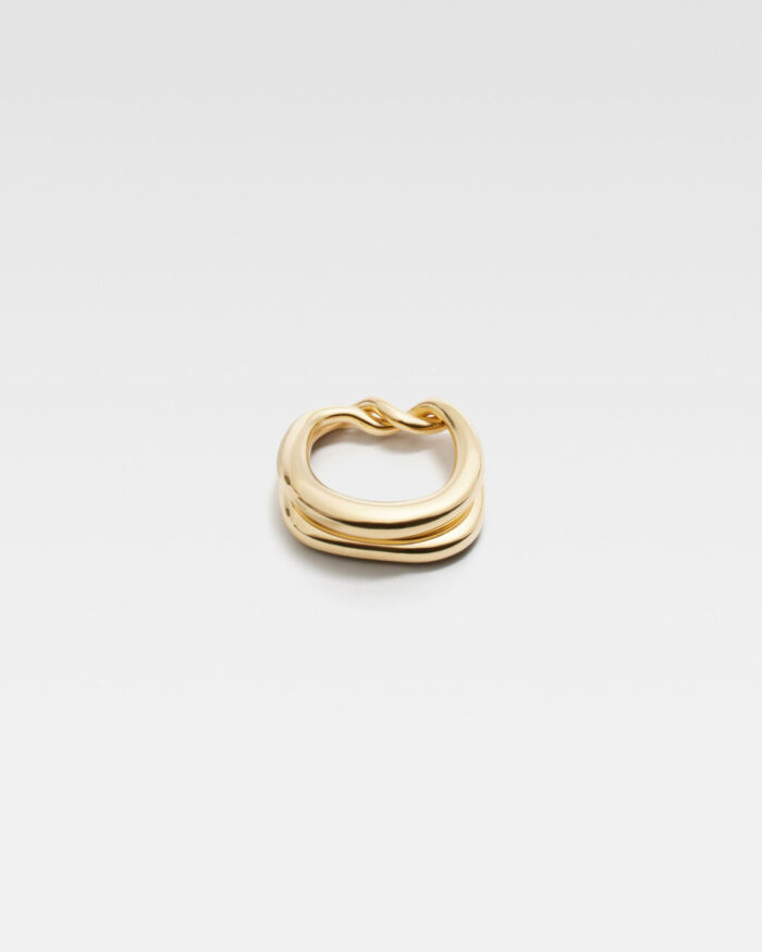 La bague Nodi/Twisted ring.