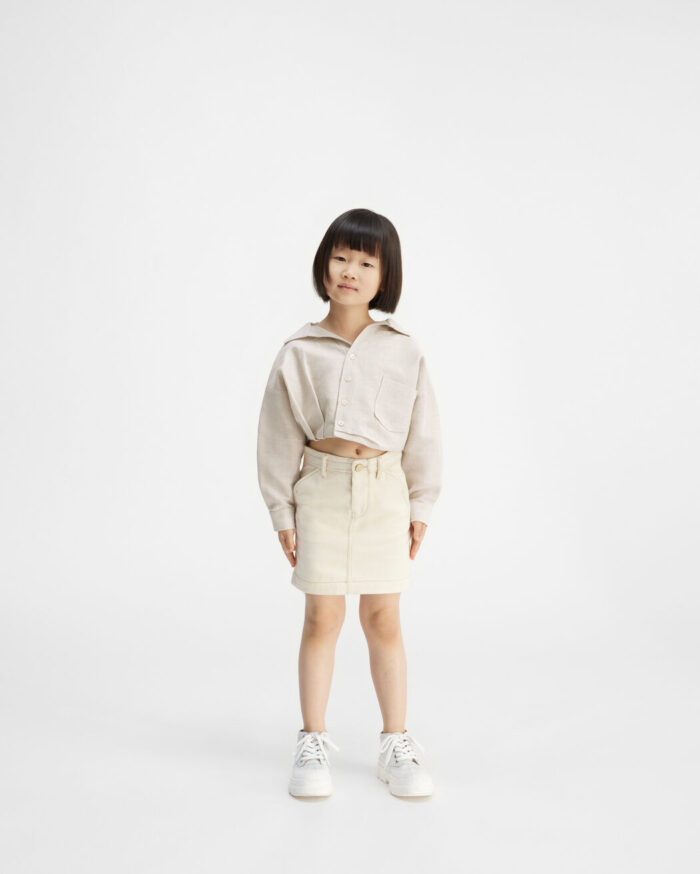 La Chemise Mejean enfant/Light Beige Color