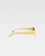 Les lunettes Ovalo Pale Yellow