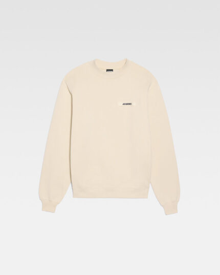 Le sweatshirt Gros Grain/Beige logo sweatshirt.