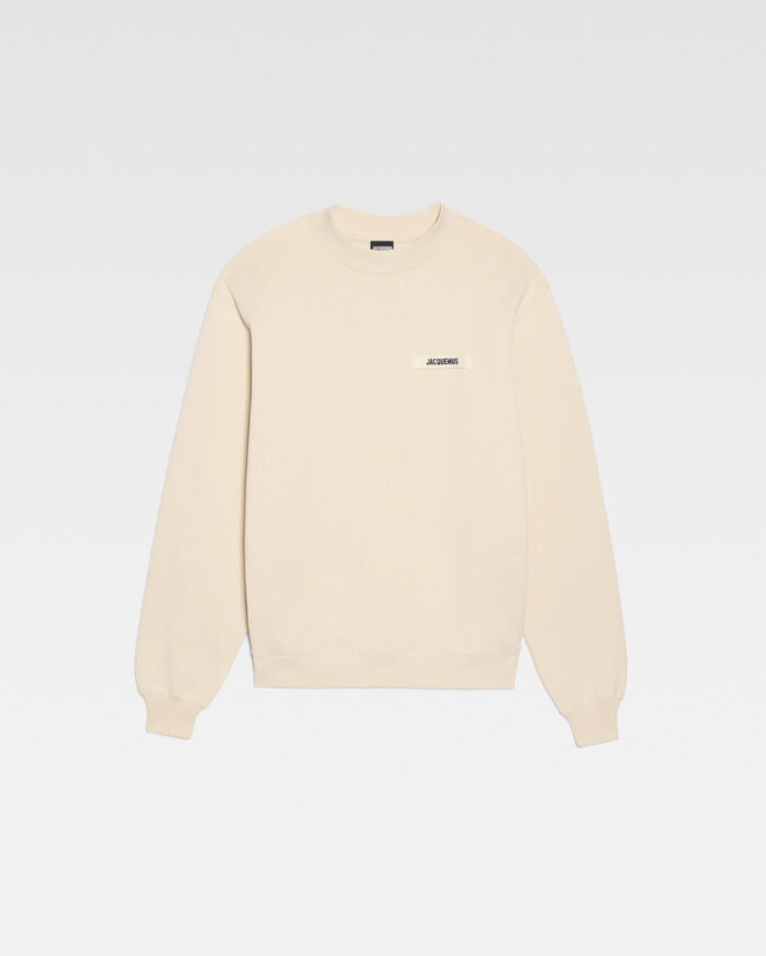 Le sweatshirt Gros Grain/Beige logo sweatshirt.